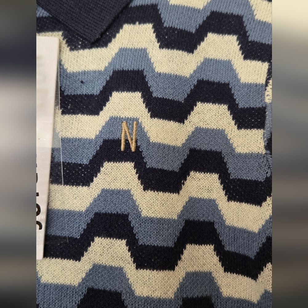 Striped Knit Top and Pants Set Sz 5 - Picture 2 of 6